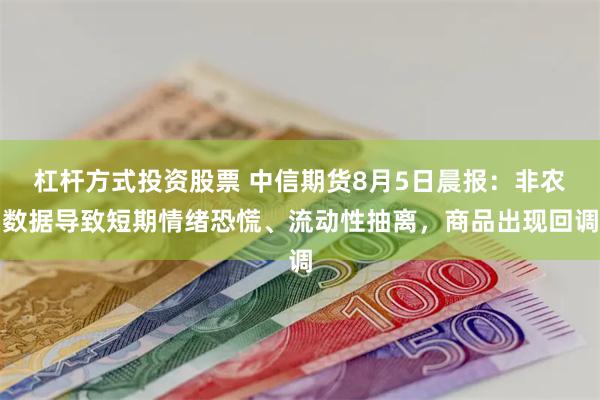 杠杆方式投资股票 中信期货8月5日晨报：非农数据导致短期情绪恐慌、流动性抽离，商品出现回调